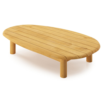 Donato - Organo loungetafel in teak - L 151 x B 90 x H 25 cm