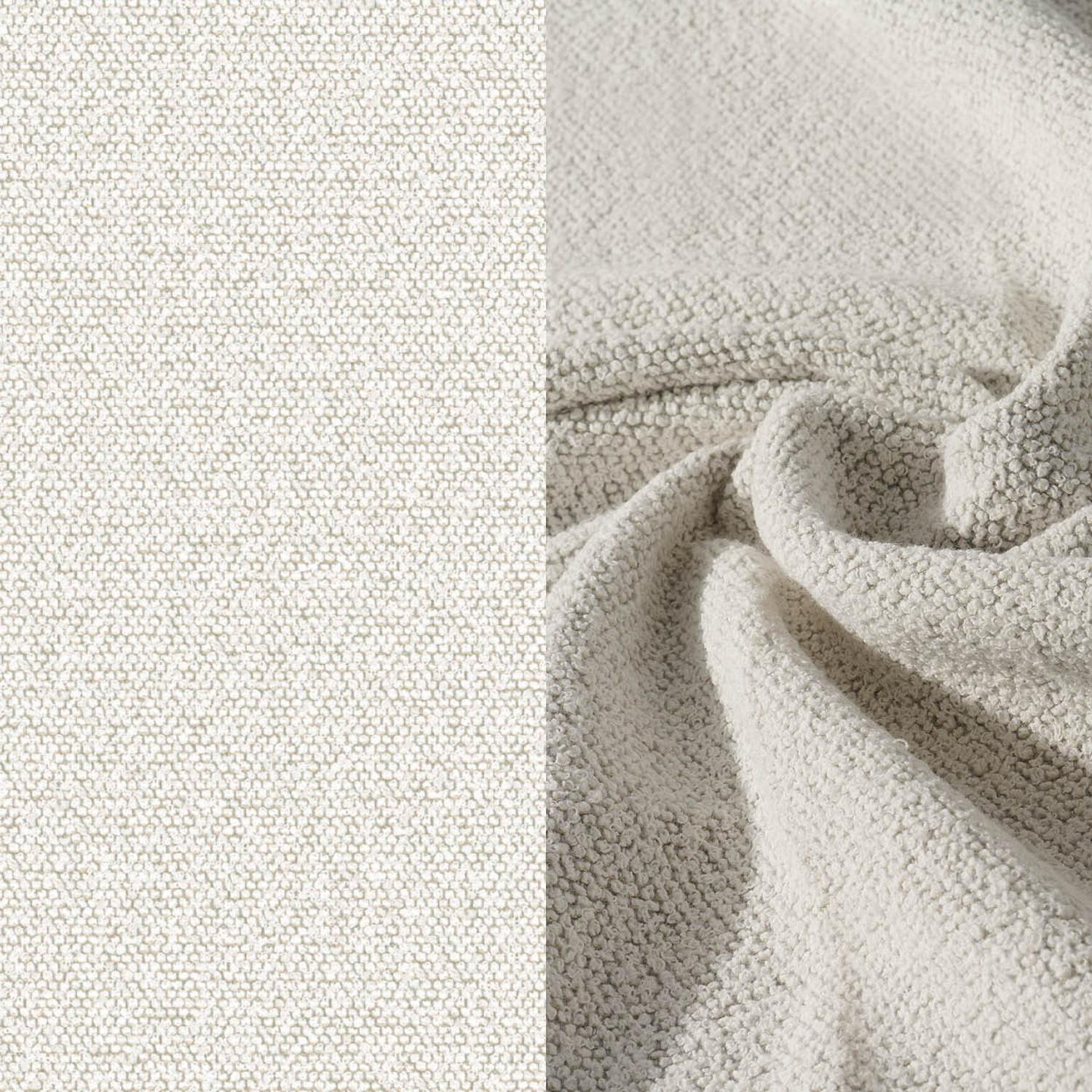 Lomano loungebank in zwart aluminium en zwart verticaal geweven luxe vlakke rope met ego birch all weather solica kussen