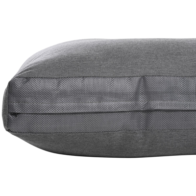 Zen'so balkonset in wit aluminium met natte charcoal chine Sunbrella premium kussens