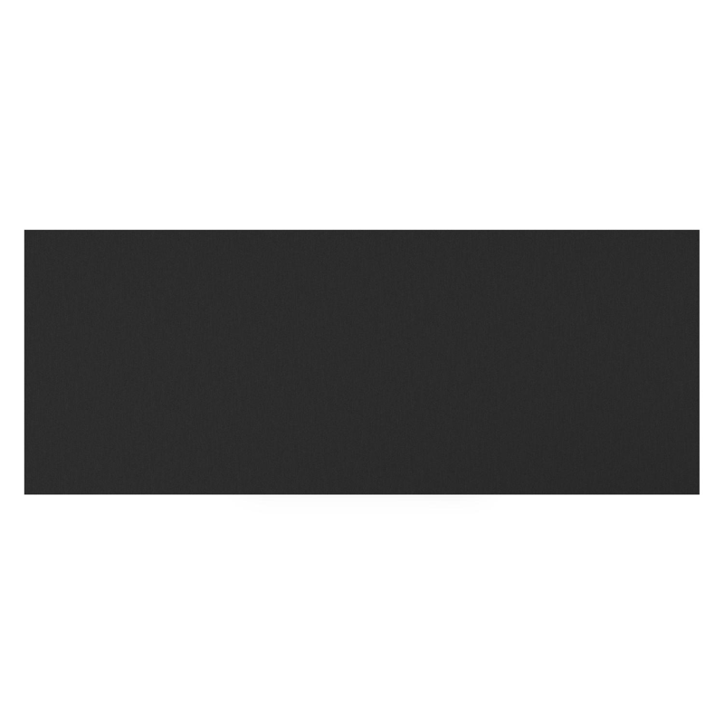 Table de jardin Nano rectangulaire en aluminium beige et céramique pleine Nero Black - Lg. 280 x Lrg. 110 x Haut. 75 cm