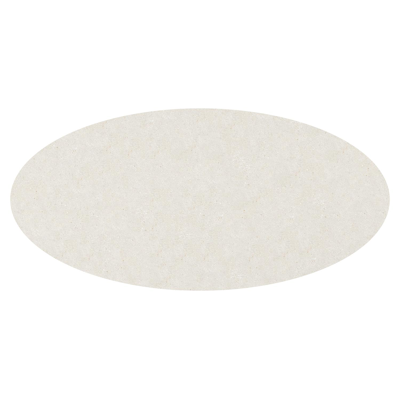 Amico tuintafel ovaal in zwart aluminium en volkeramiek Shilin - L 260 x B 125 x H 73.5 cm