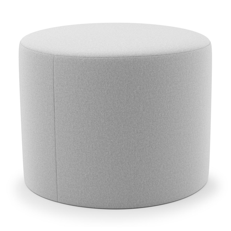 Pouf Masso arrondis en natte grey chine All weather sunbrella® luxe - Diam. 55 x Haut. 40 cm