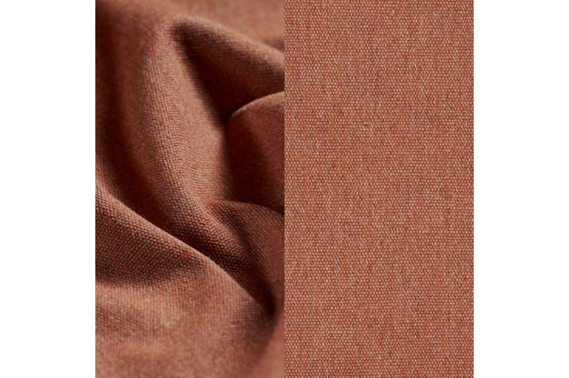 Fano stoelkussen in all weather sunbrella® luxe heritage rust