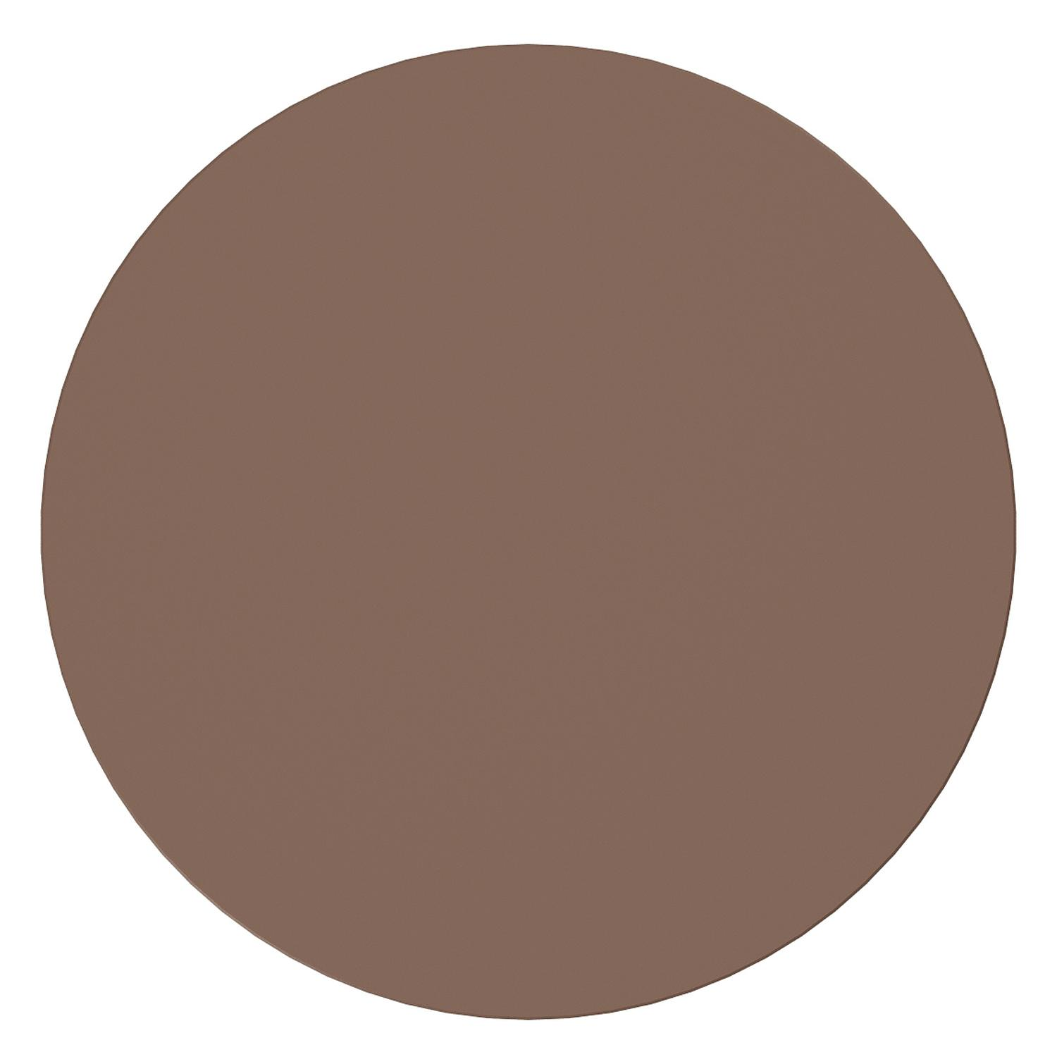 Bomero bijzettafel rond in taupe aluminium - Dia. 48 x H 50,7 cm