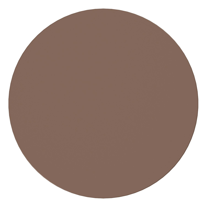 Bomero bijzettafel rond in taupe aluminium - Dia. 48 x H 50,7 cm