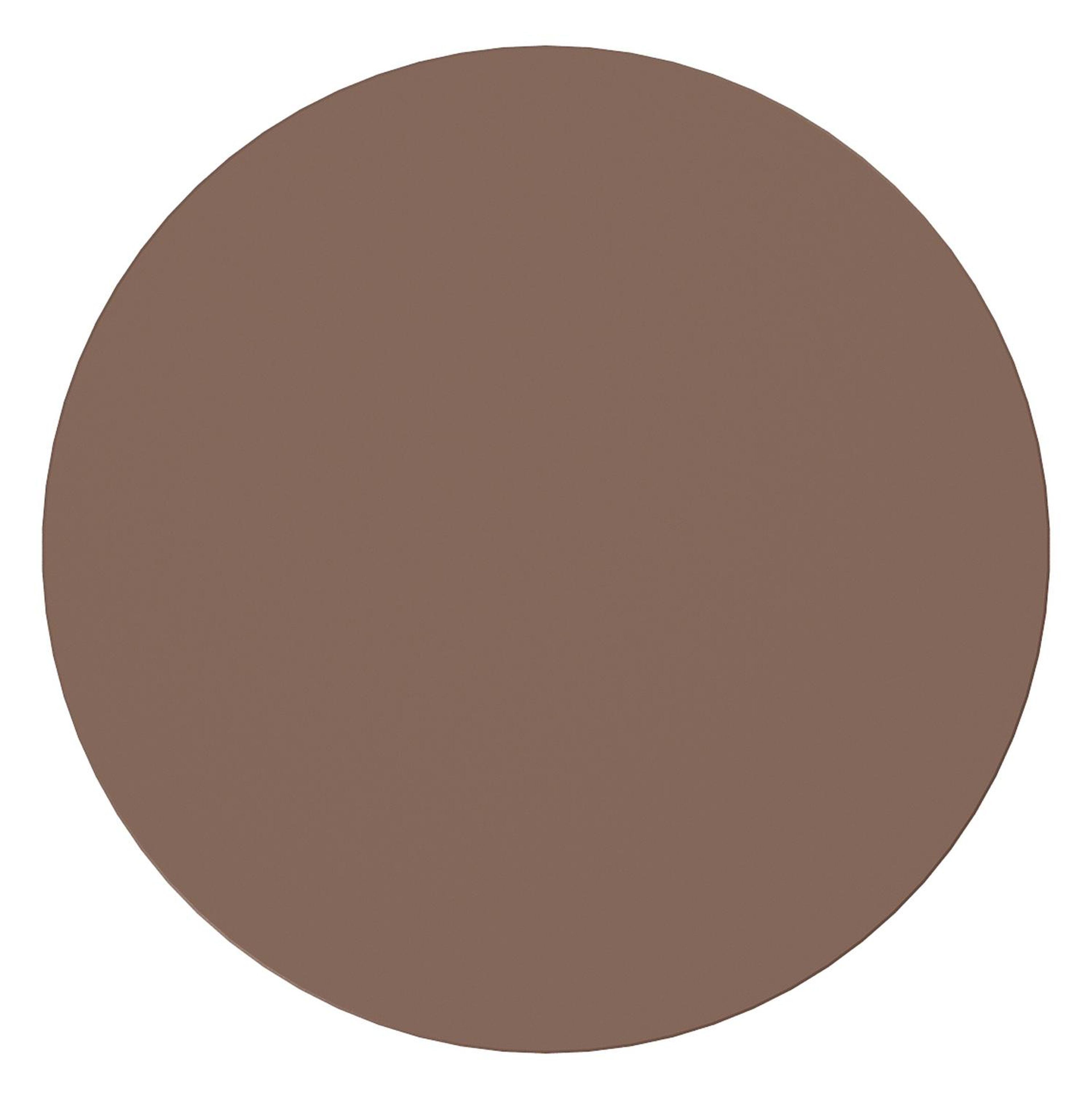Bomero bijzettafel rond in taupe aluminium - Dia. 48 x - Dia. 48 x H 51 cm