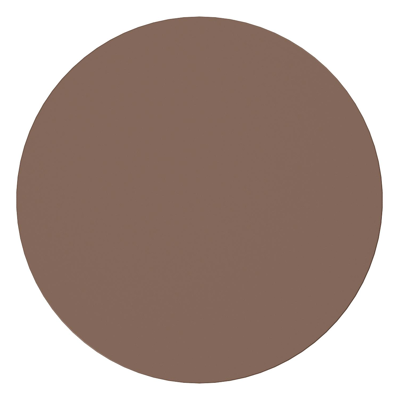 Table d'appoint Bomero en aluminium taupe - Diam. 48 x Haut. 51 cm