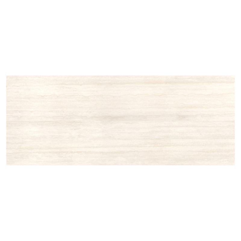 Nano tuintafel rechthoekig in zwart aluminium en volkeramiek Travertino Bianco - L 280 x B 110 x H 75 cm