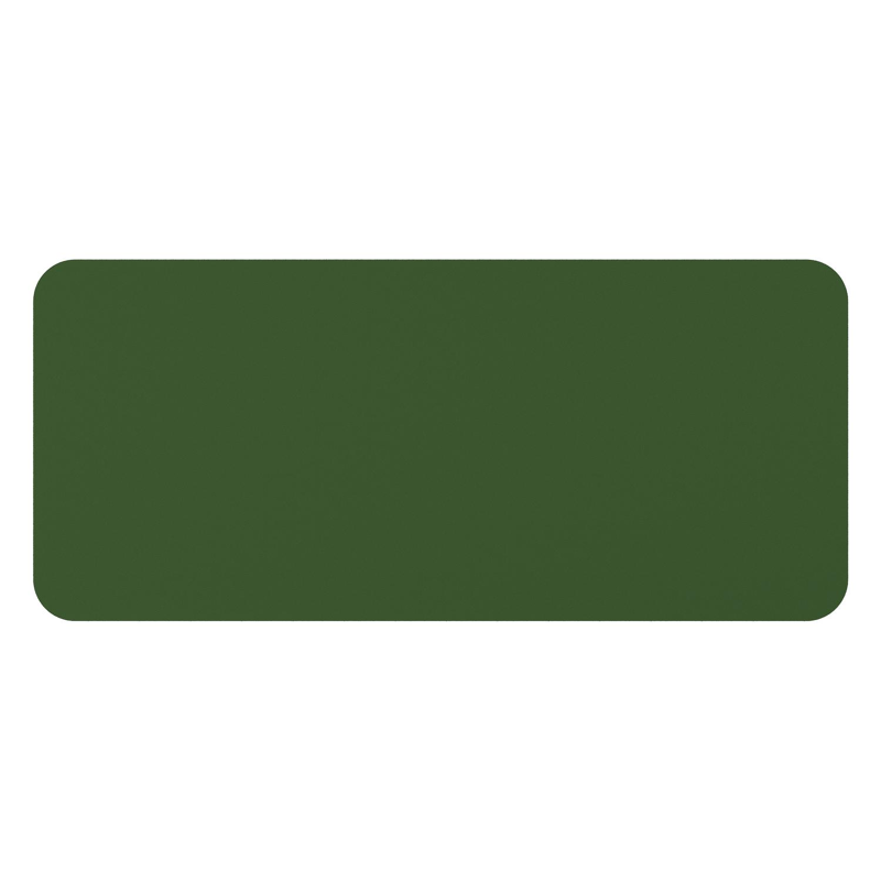 Orso tuintafel rechthoekig afgerond in groen aluminium - L 200 x B 80 x H 74.5 cm