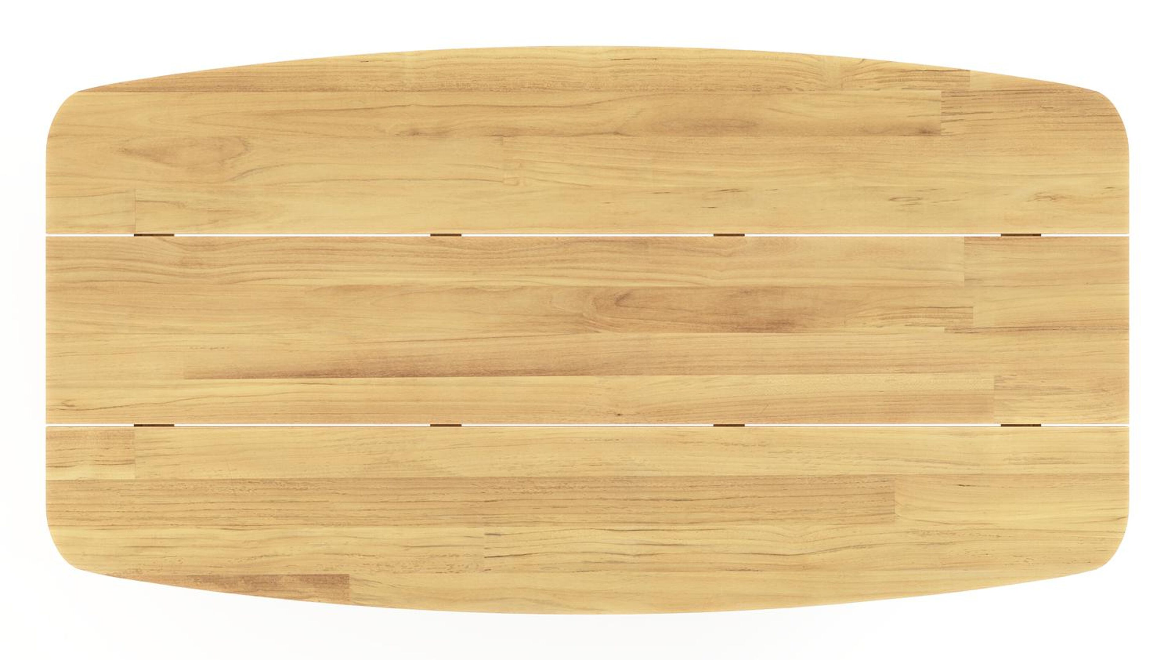 Lacrima tuintafel bootvorm in teak - L 180 x B 95 cm
