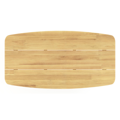 Lacrima tuintafel bootvorm in teak - L 180 x B 95 cm