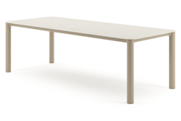 Rechthoekig afgerond - L 240 x B 100 x H 75 cm