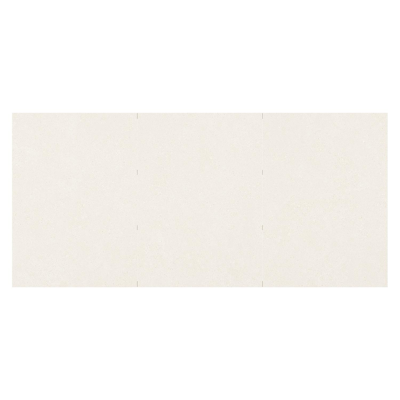 Calzo tuintafel rechthoekig in wit aluminium en sintered stone beige - L 220 x B 100 x H 74 cm