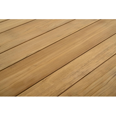 Tafelblad in teak - Naturel - L 240  x B 100 cm