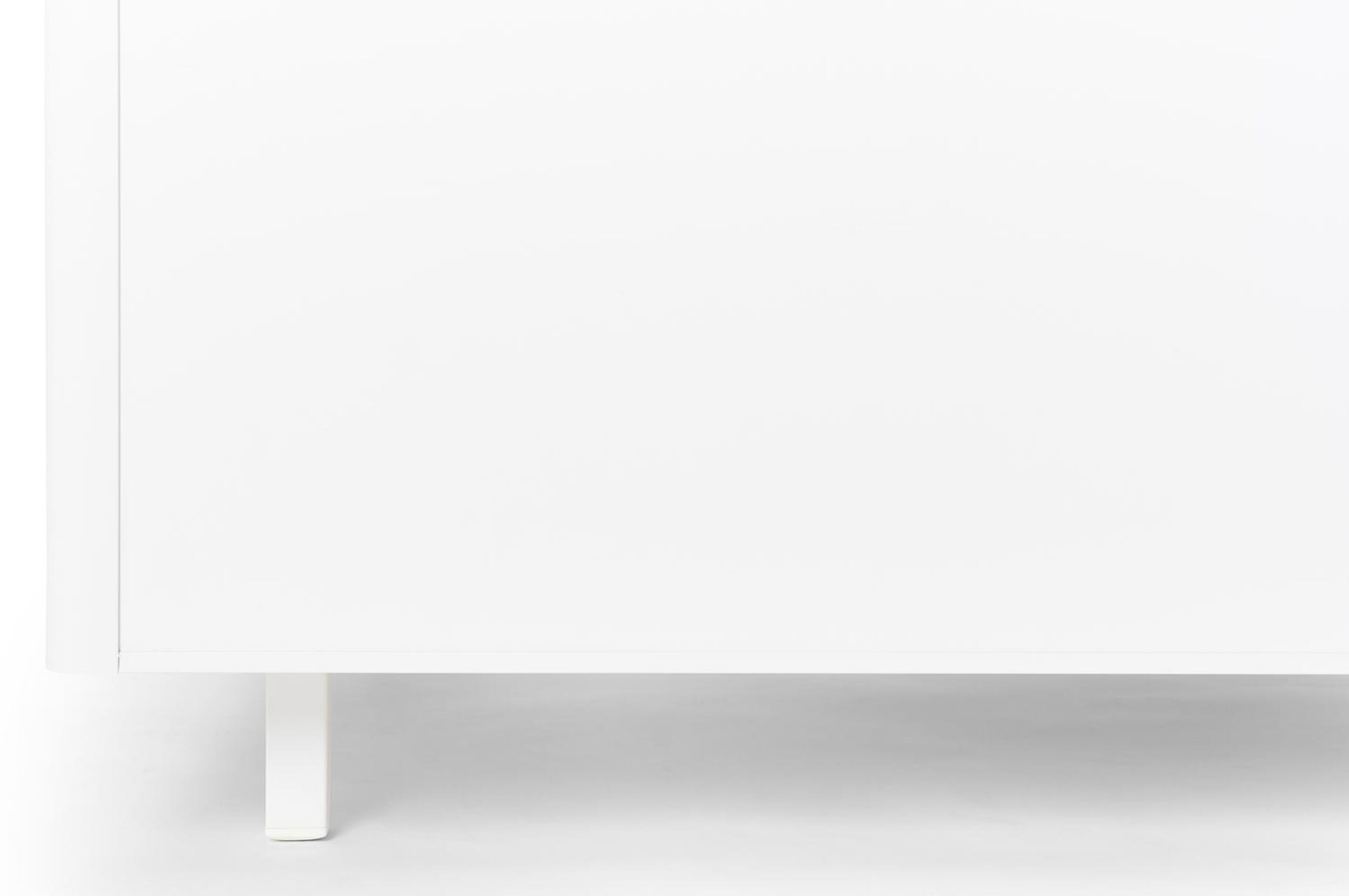 boîte de rangement de jardin aluminium blanc 164 x Prof. 84 x H 99 cm