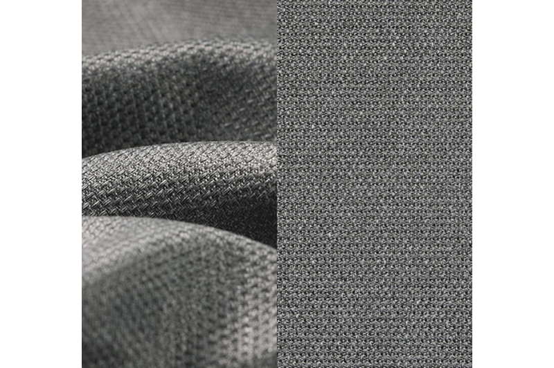 Avola zweefparasol met tiltfunctie in wit aluminium met grijs weather+ softtouch parasoldoek - L1: 300 x L2: 300 cm (met voet)