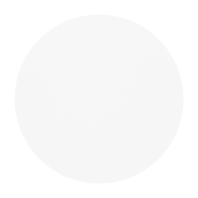 Fano low dining loungetafel rond in beige aluminium en volkeramiek Arctic White - Dia. 65 x H 40 cm