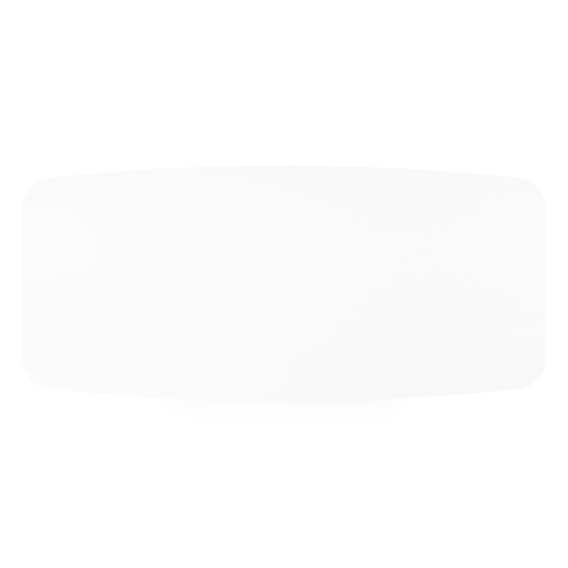 Cesano tuintafel in zwart aluminium en volkeramiek Arctic White - L 255 x B 155 x H 75 cm