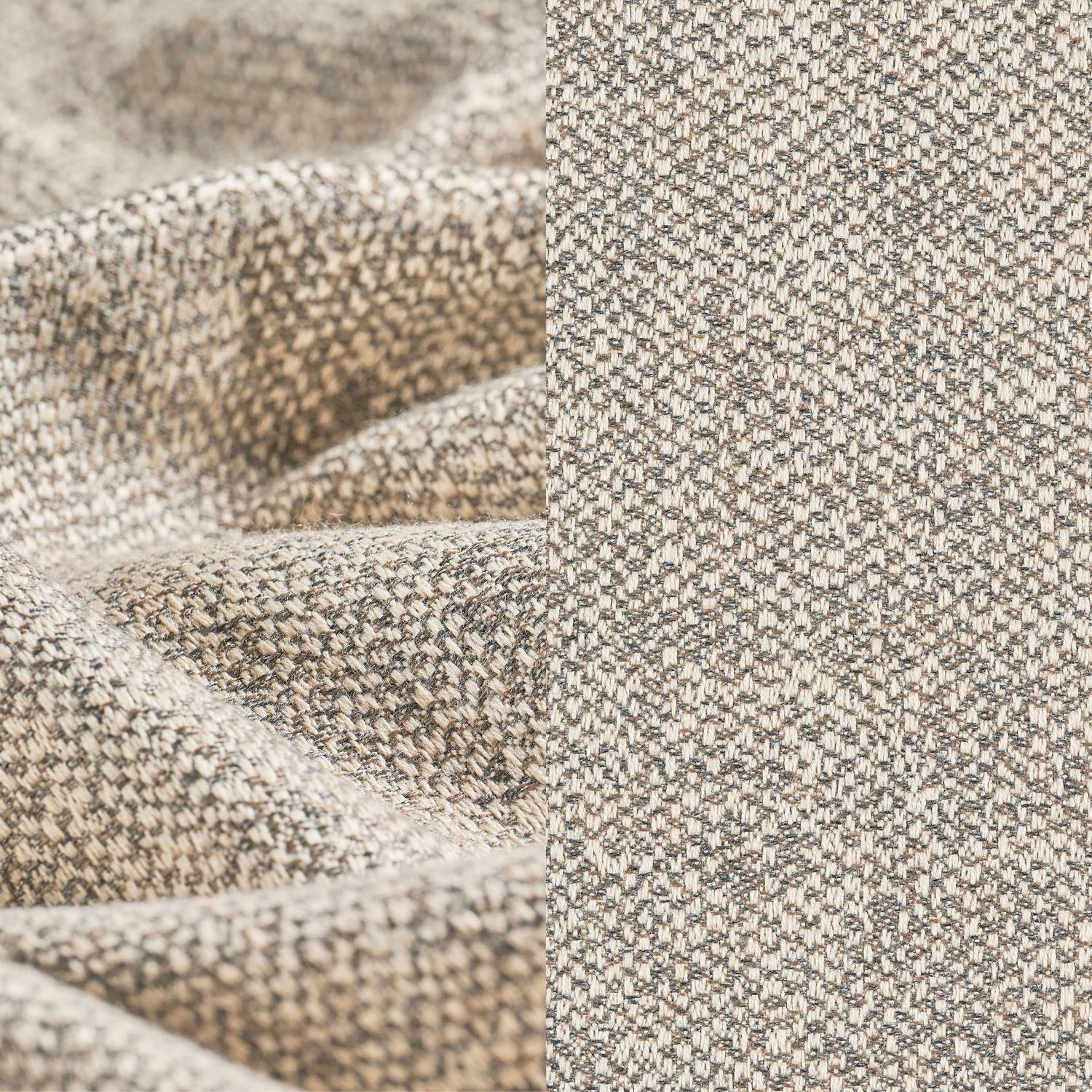 Sierkussen met franjes 45 x 45 cm in all weather sunbrella luxe chartres pewter