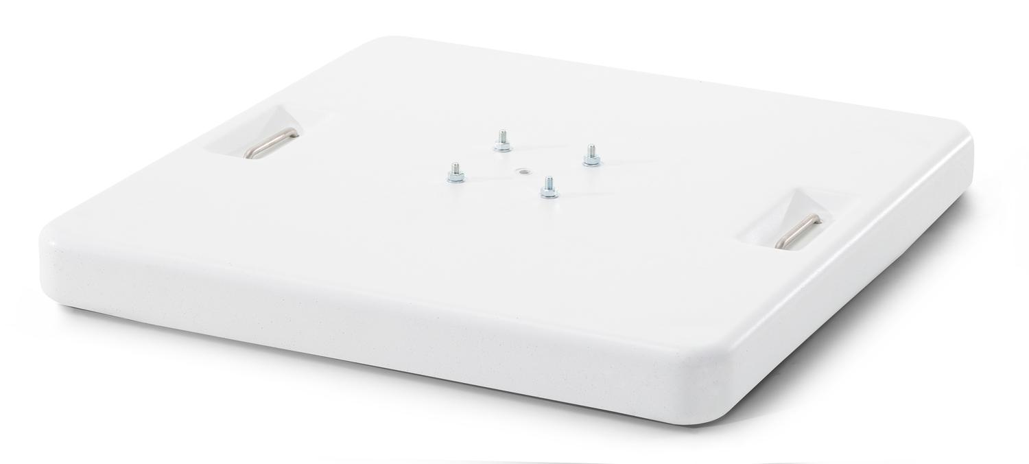 Lapido parasolvoet wit beton van 120 kg