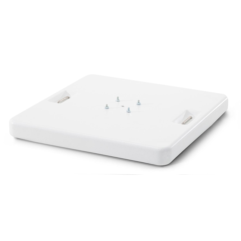 Lapido parasolvoet wit beton van 120 kg