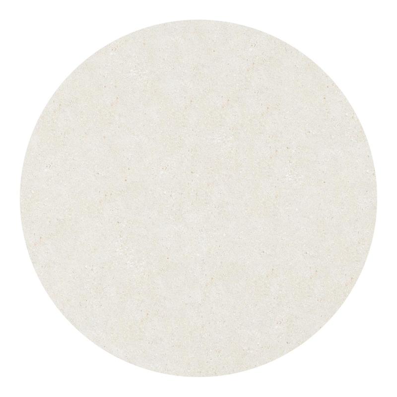 Table de jardin Fano en aluminium noir et céramique pleine shilin - Dia. 148 x H 75 cm