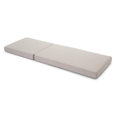 Ligbedkussen in All Weather Sunbrella® Premium natte graumel chalk