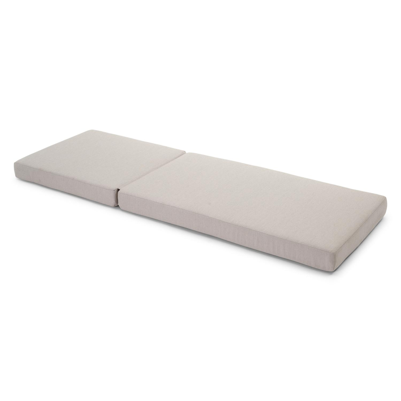 Ligbedkussen in All Weather Sunbrella® Premium natte graumel chalk