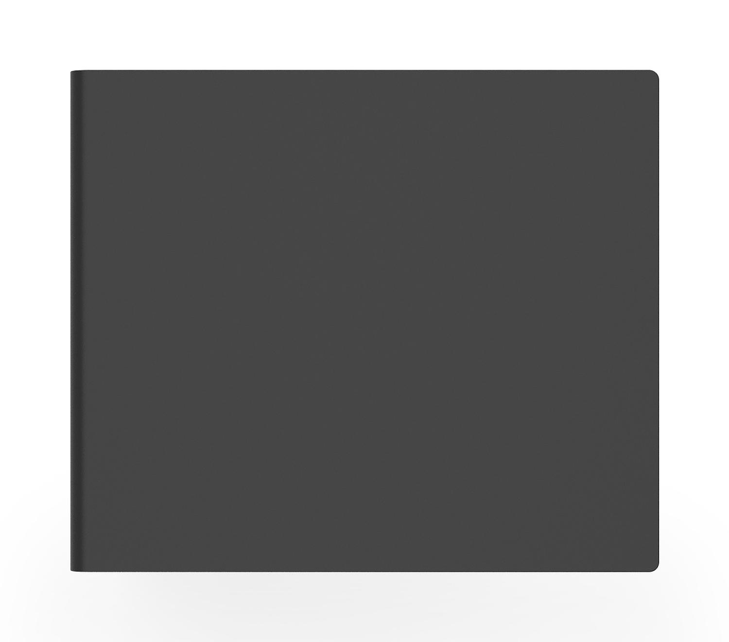 Table d'appoint Tufo en aluminium noir - Lg 40 x larg. 47 x H 45 cm