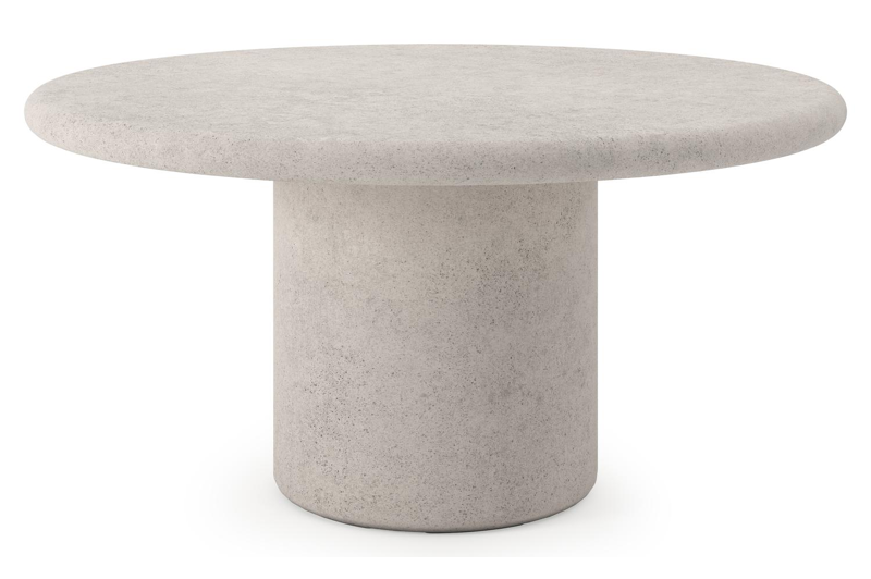 Lomo tuintafel in beton beige - Dia. 150 cm