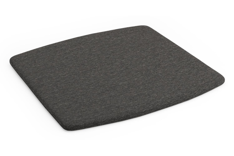 Paco stoelkussen in Weather+Softtouch zwart