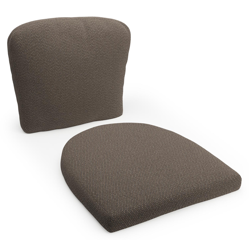 Orso luxe stoelkussen (zit en rug) (luxe) in all weather sunbrella® luxe lopi coconut