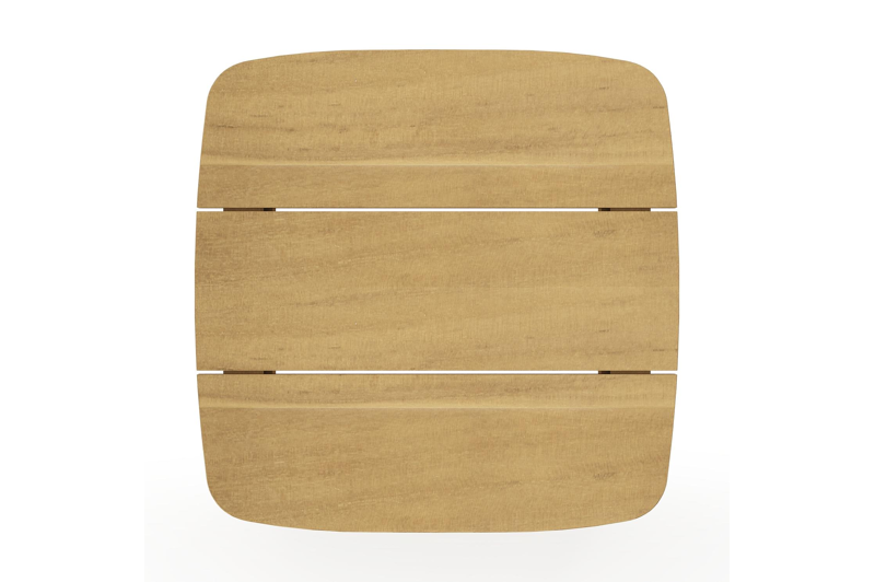 Lacrima bijzettafel in teak - L 60 x B 60 x H 30 cm