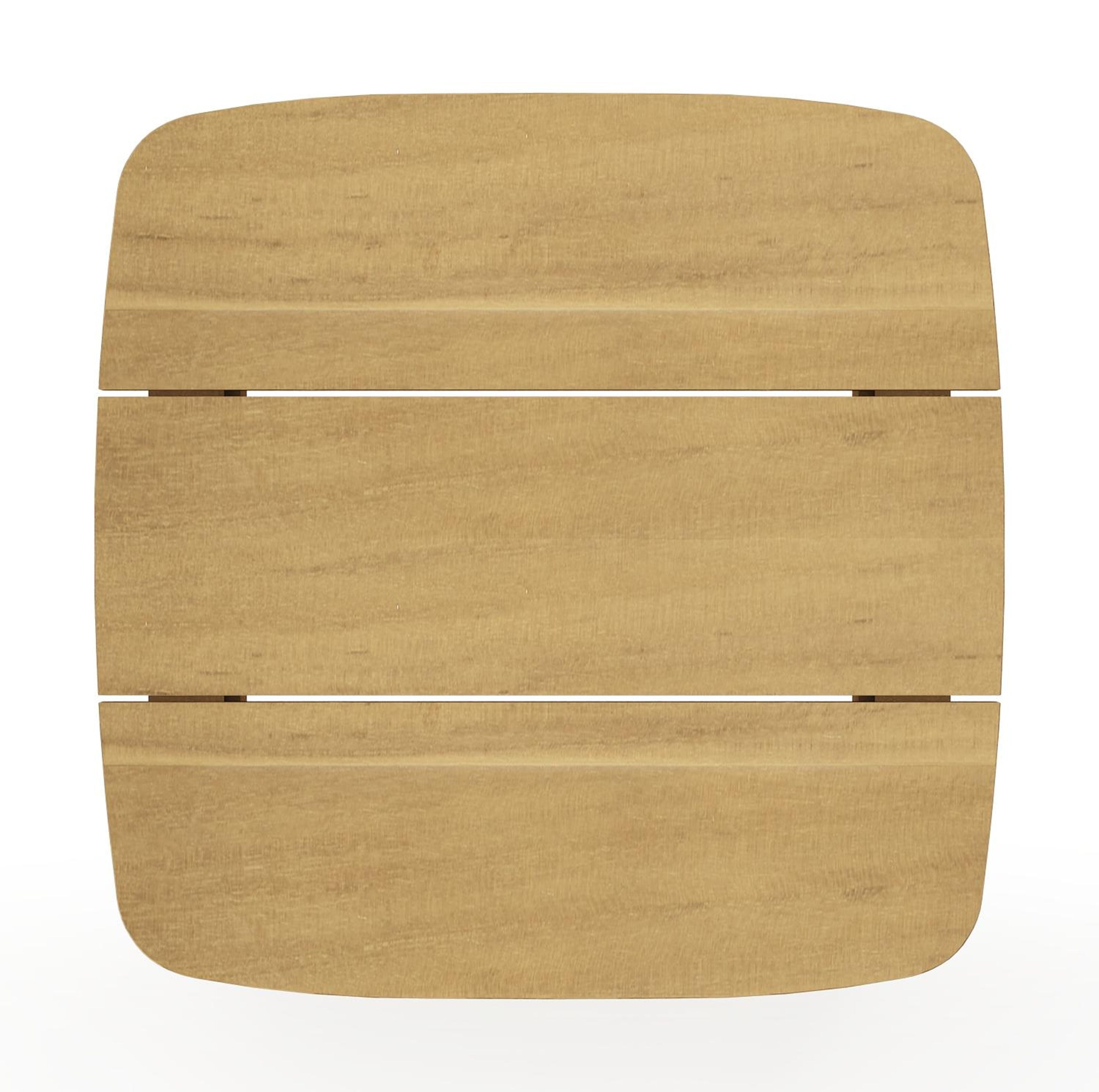 Table d'appoint Lacrima en teck - Lg 60 x larg. 60 x H 30 cm