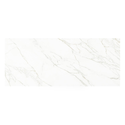 Nano tuintafel in wit aluminium en volkeramiek calacatta - L 240 x B 100 x H 75 cm