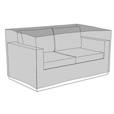 Beschermhoes Amari lounge 2-zit