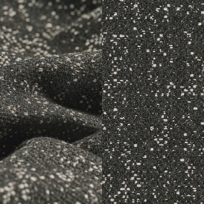 Donato (Coda) stoelkussen in all weather sunbrella® luxe tweed raven