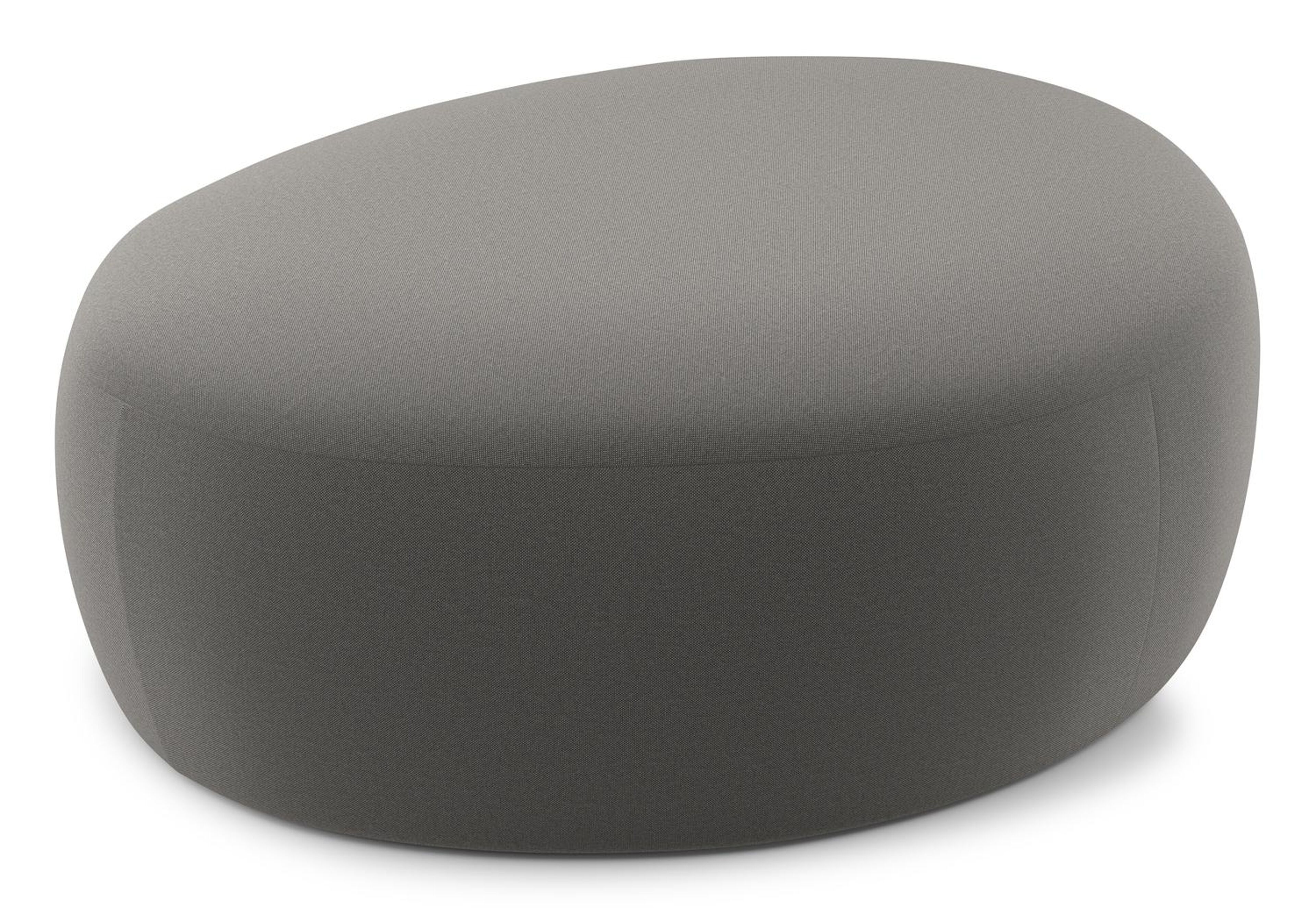 Amico poef in Natte Dark Taupe All Weather Sunbrella® Luxe