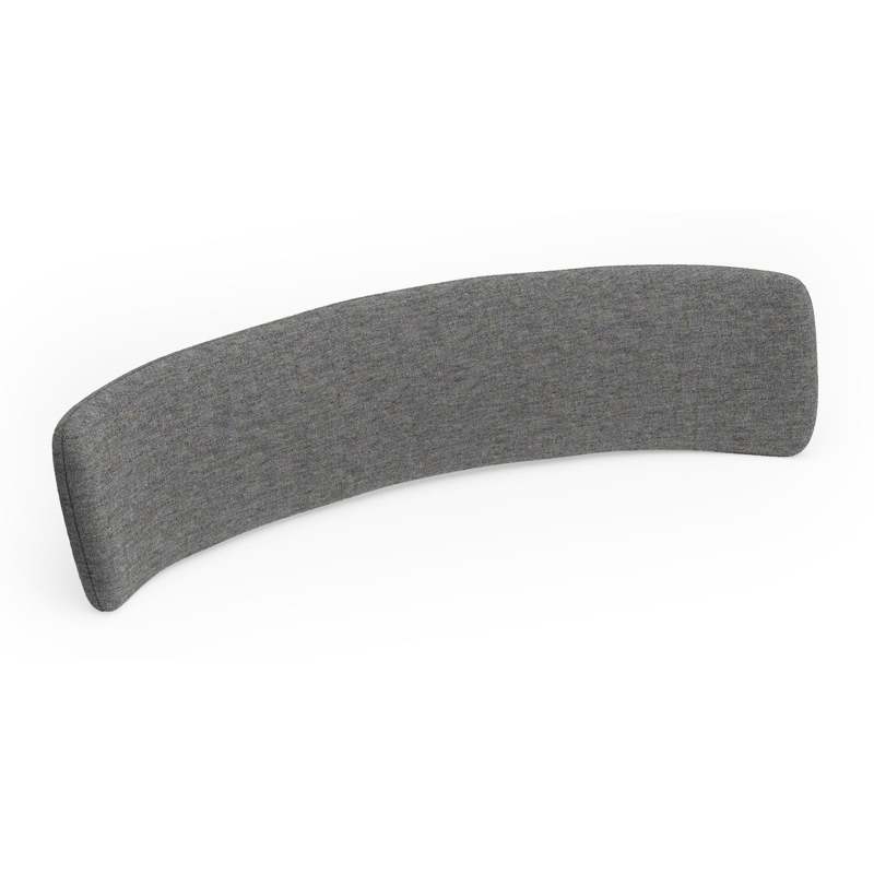 Rugkussen stoel Lacrima - Donato in all weather sunbrella® luxe heritage slate