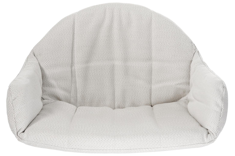 Coussin luxe de fauteuil de jardin Pagino  en all weather sunbrella® luxe lopi marble