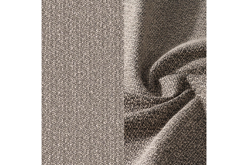 Sierkussen met franjes 45 x 45 cm in all weather sunbrella luxe wander granite