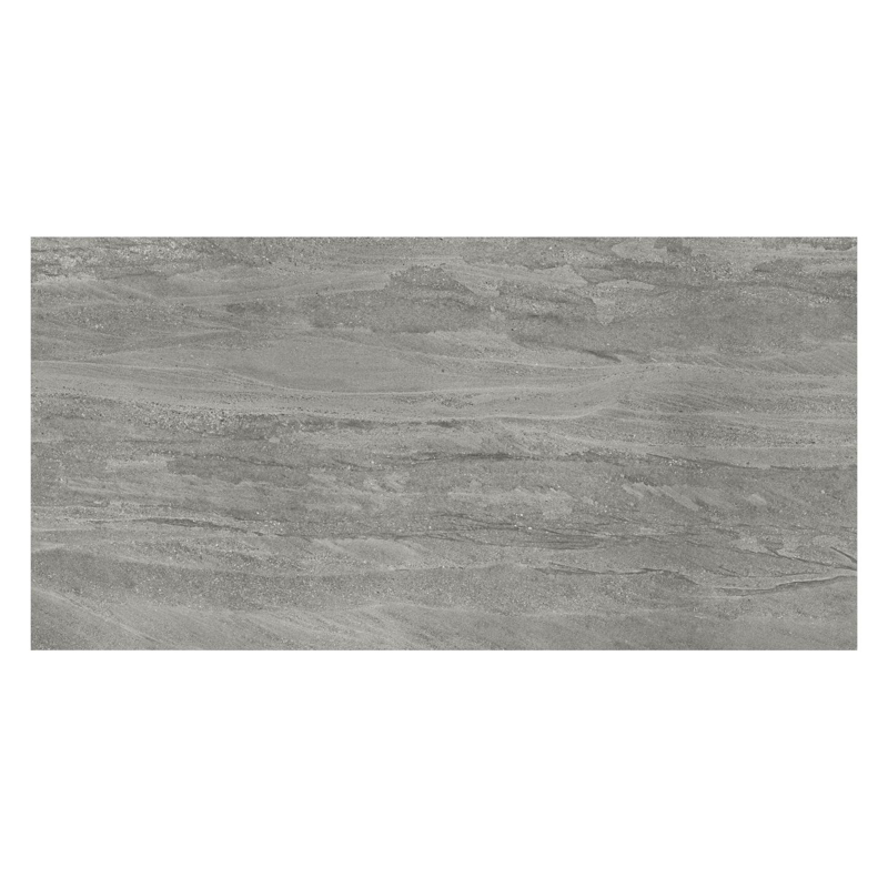 Cirello tuintafel rechthoekig in beige aluminium en volkeramiek Aspen Grey - L 200 x B 100 x H 74.5 cm