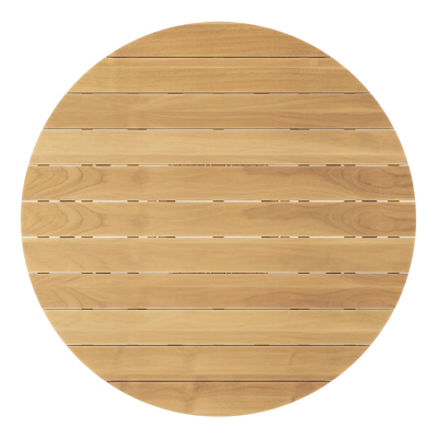 Tribola tuintafel in teak - Dia. 180 x H 75 cm