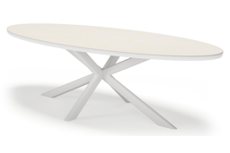 Ovaal - L 270 x B 115 x H 72 cm