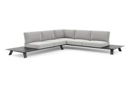 3 places coin gauche/droite + 2 places + tables latérales