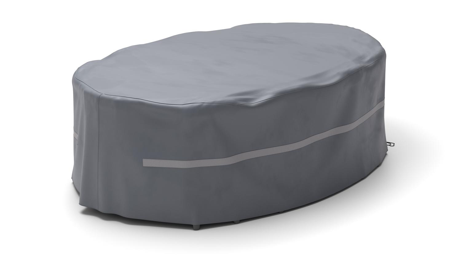 Beschermhoes voor tuintafel ovaal L 270 x B 120 cm