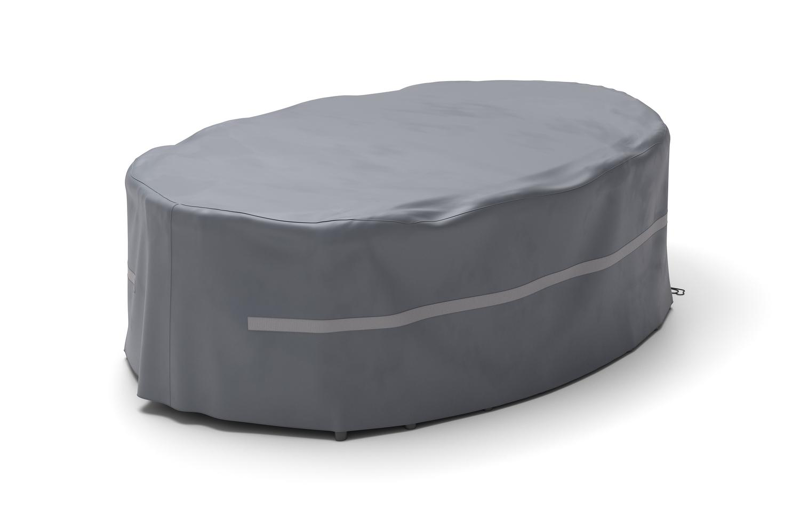 Beschermhoes voor tuintafel ovaal L 270 x B 120 cm