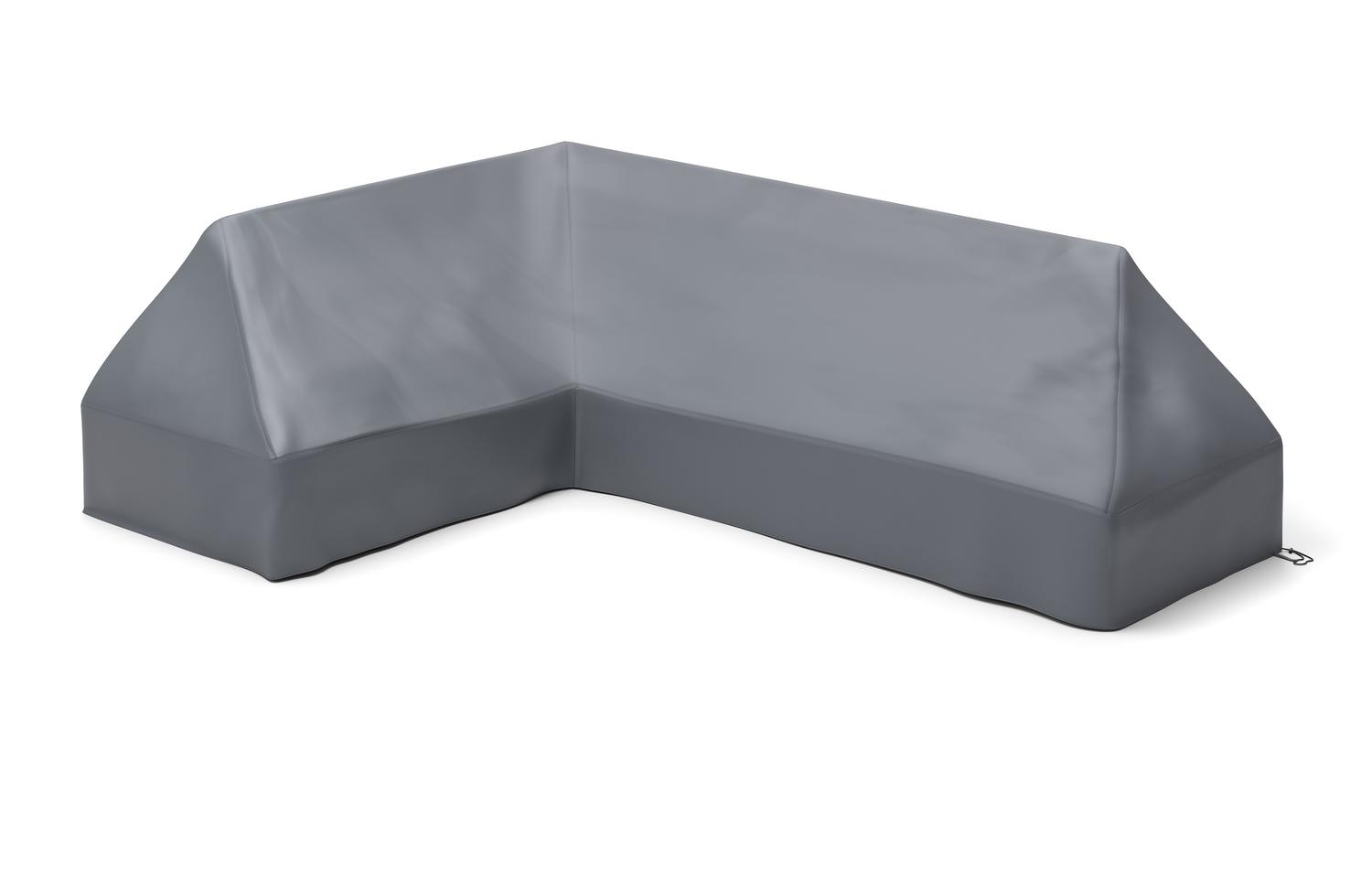 Modica beschermhoes lounge 3-zit links + hoek + 2-zit - L1: 260 cm x L2: 338 cm x B: 84 cm x H: 69 cm