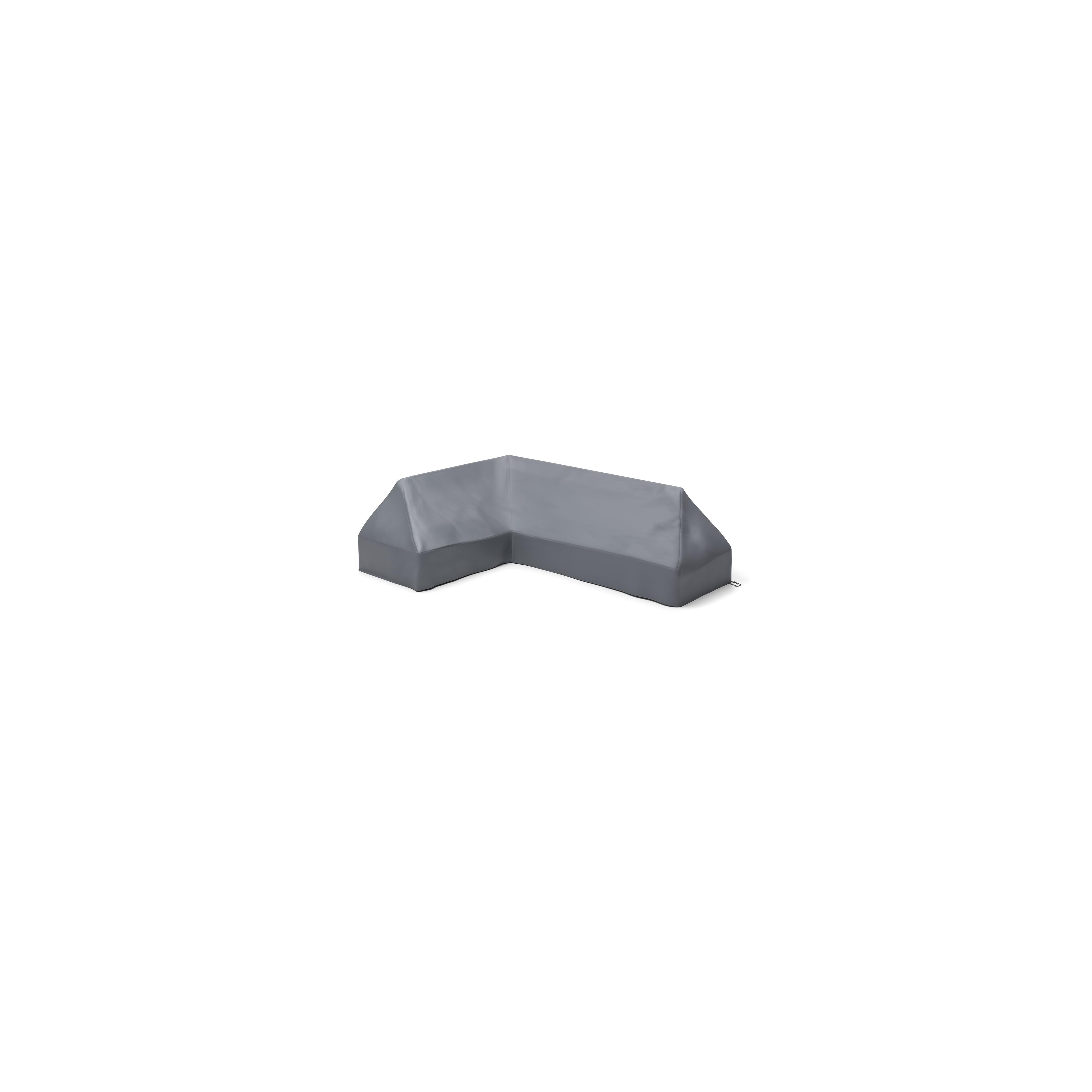 Modica beschermhoes lounge 3-zit links + hoek + 2-zit - L1: 260 cm x L2: 338 cm x B: 84 cm x H: 69 cm