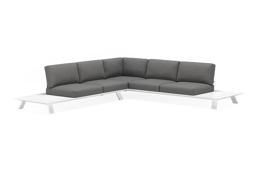 3 places coin gauche/droite + 2 places + tables latérales